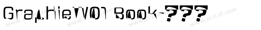 GraphieW01 Book字体转换